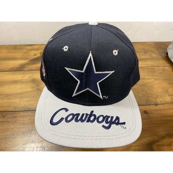 Dallas Cowboys Sports Specialties Script 90’s Vintage Cap Snapback Hat - Picture 1 of 11